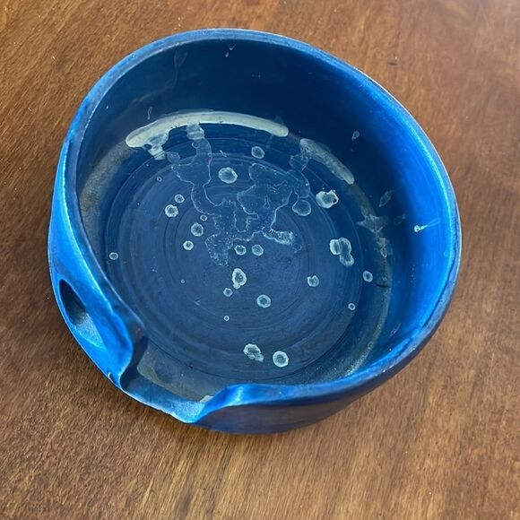 Handmade Porcelain Leaf Imprint Coaster Set - Picture 8 of 11